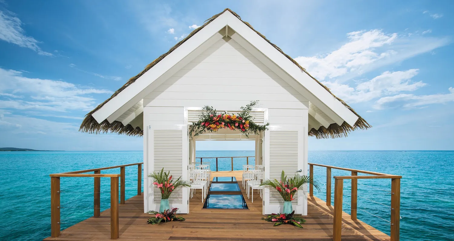 Sandals South Coast — Overwater Serenity Chapel