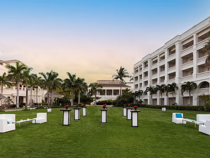 Hyatt Ziva Rose Hall — East Lawn
