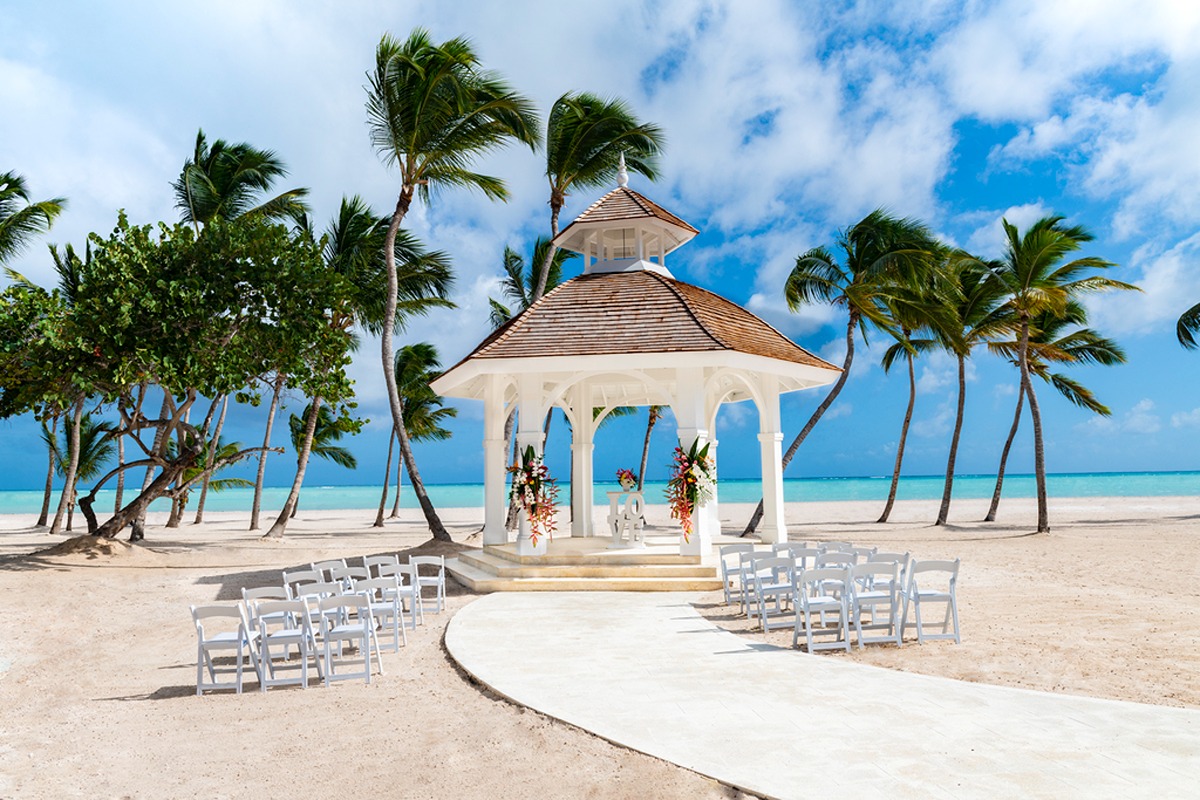 Hyatt Ziva Cap Cana — Beach Gazebo