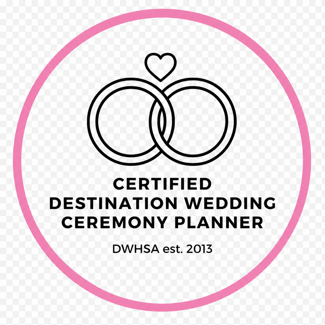 DWHSA Certified Destination Wedding Ceremony Planner