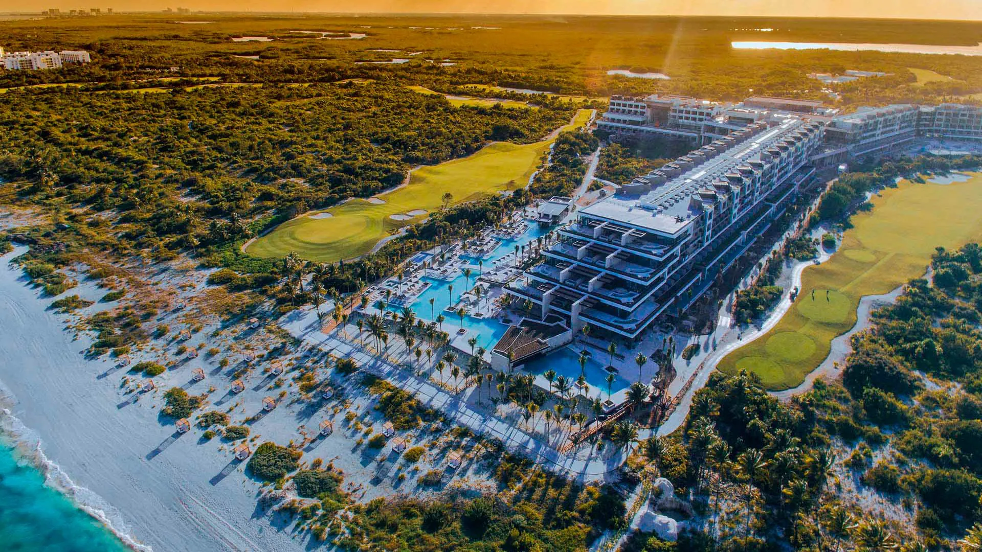 Costa Mujeres beachfront wedding resort