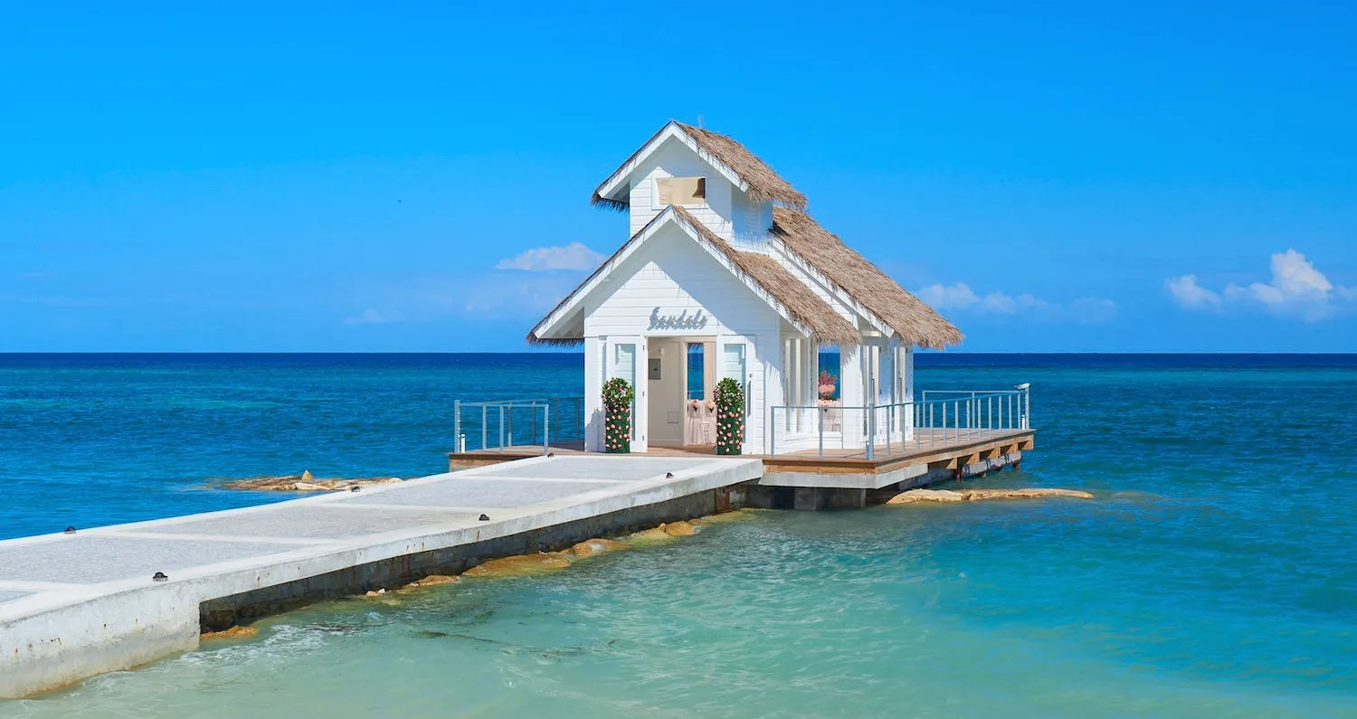Sandals Montego Bay — Overwater Chapel